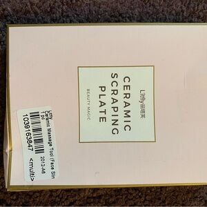 Ceramic Scraping Plate - Pink